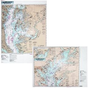 Captain Segull's Nautical Charts Upper Chesapeake Bay